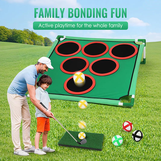 🎁2025 Limited Time Sale 50% OFF🔥Golf Pong Game Set | Indoor & Outdoor Golf Beer Pong