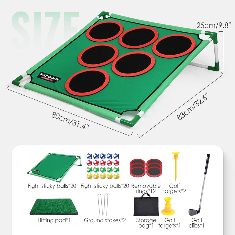 🎁2025 Limited Time Sale 50% OFF🔥Golf Pong Game Set | Indoor & Outdoor Golf Beer Pong