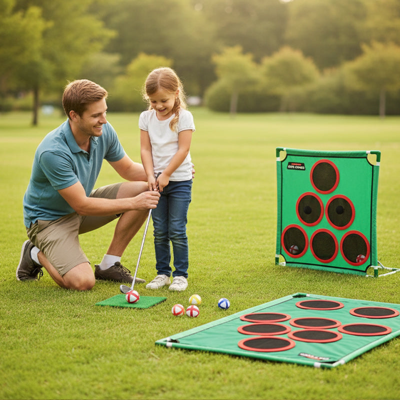 🎁2025 Limited Time Sale 50% OFF🔥Golf Pong Game Set | Indoor & Outdoor Golf Beer Pong