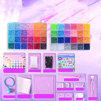 🎨Christmas Gift 50% OFF! 🎁 COMPLETE CRAFT KIT - 96 Colors with Storage Case, Perfect for Kids' Art Projects and Creative Development, Ideal Christmas Gift 👧✂️
