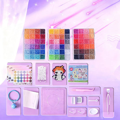 🎨Christmas Gift 50% OFF! 🎁 COMPLETE CRAFT KIT - 96 Colors with Storage Case, Perfect for Kids' Art Projects and Creative Development, Ideal Christmas Gift 👧✂️