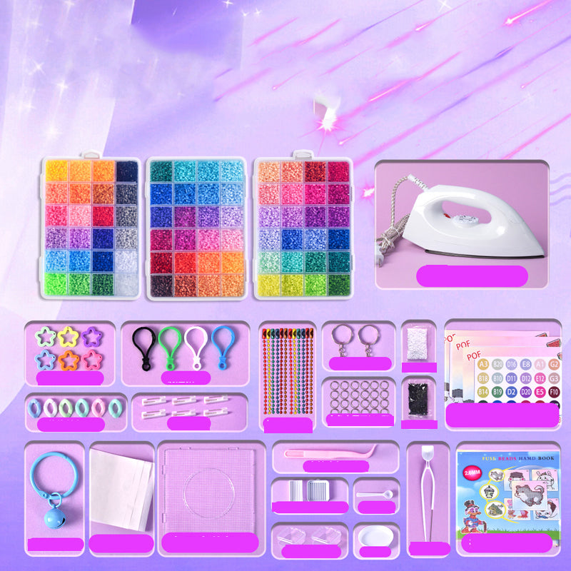 🎨Christmas Gift 50% OFF! 🎁 COMPLETE CRAFT KIT - 96 Colors with Storage Case, Perfect for Kids' Art Projects and Creative Development, Ideal Christmas Gift 👧✂️