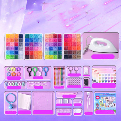 🎨Christmas Gift 50% OFF! 🎁 COMPLETE CRAFT KIT - 96 Colors with Storage Case, Perfect for Kids' Art Projects and Creative Development, Ideal Christmas Gift 👧✂️