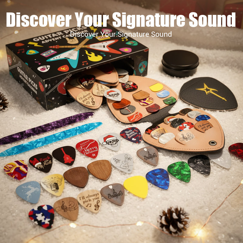 🎁Christmas Gift 50% OFF🎸Guitar Picks Advent Calendar 2025