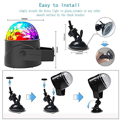 🔥Black Friday Flash Deal! Colorful Rotating Magic Disco Ball Light 💥Direct 50% Off, Grab It Now or Regret Later!