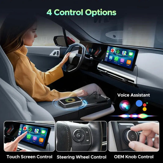 🎉2026 New Year's Gift 50% OFF!🚗🔌 CarPlay Smart Connectivity Box - Plug-and-play, non-invasive installation