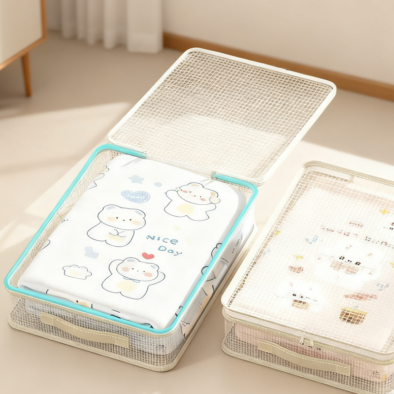 ✨LAST DAY PROMOTION - 50%OFF✨See-Through Closet Organizer Storage Bags – Clear View & Dust-Proof, Perfect for Clothes/Bedding!