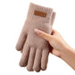 2Pairs Warm Thermal Knit Touchscreen Gloves