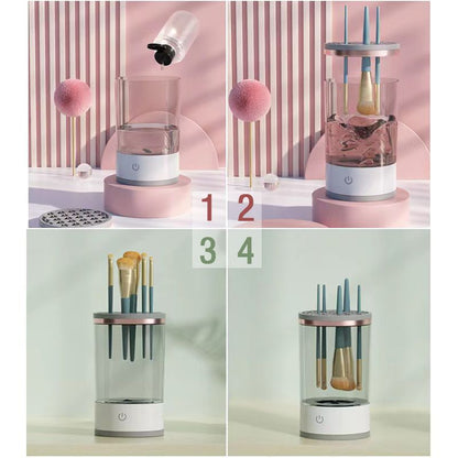 💕LAST DAY SALE 50% OFF— Great Gift! Electric Makeup Brush Cleaner