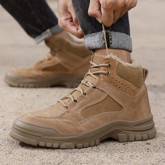 🎅 Men's Winter Safety Shoes – Steel Toe Cap and Slip-Resistant! -- Free Shipping