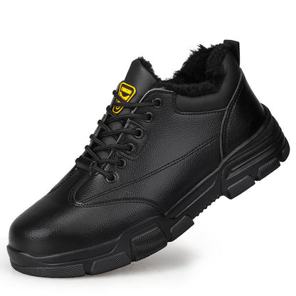 🎅 Men's Winter Safety Shoes – Steel Toe Cap and Slip-Resistant! -- Free Shipping