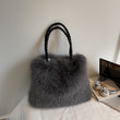 ✨New styles launched✨Soft & Stylish Everyday Fluffy Tote Bag