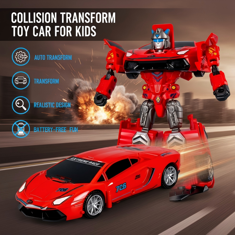 ⏳ Time-Limited Special--50% OFF ⏰Collision-deforming remote control car