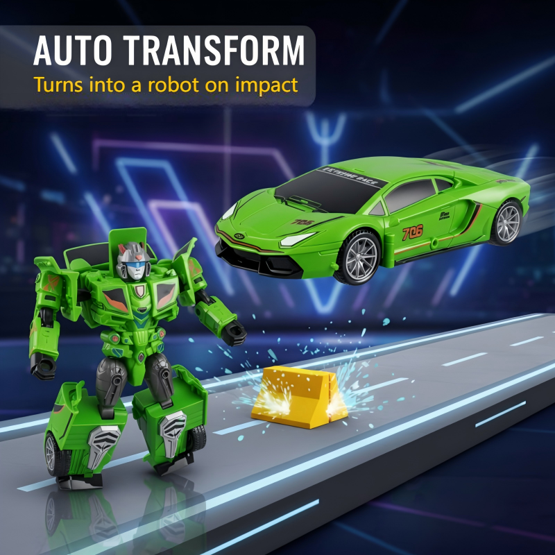 ⏳ Time-Limited Special--50% OFF ⏰Collision-deforming remote control car