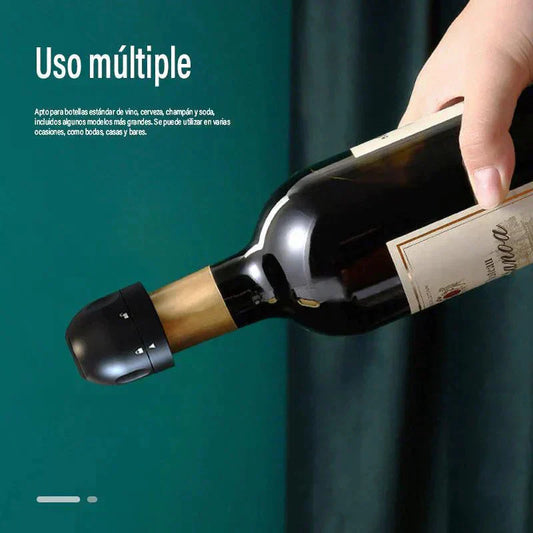 🎄 Silicone seal for wine/champagne bottles – The perfect Christmas accessory 🥂