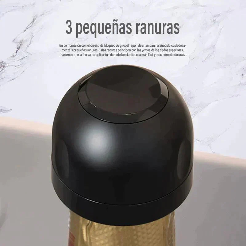 🎄 Silicone seal for wine/champagne bottles – The perfect Christmas accessory 🥂