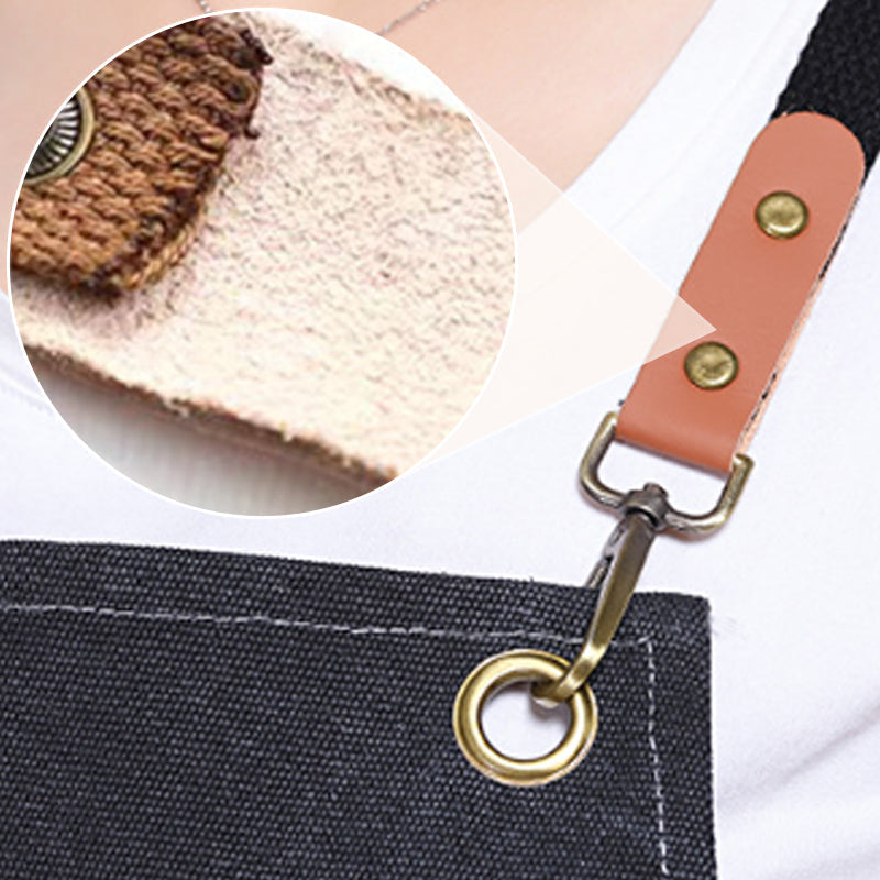 💥HOT SALE 50% OFF✨Breathable Canvas Apron for Men & Women