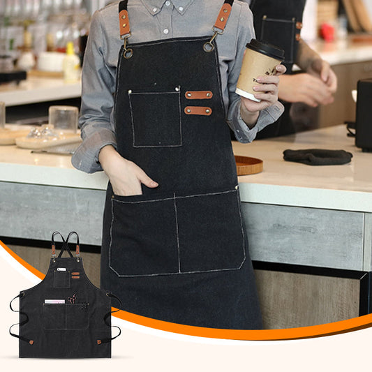 💥HOT SALE 50% OFF✨Breathable Canvas Apron for Men & Women
