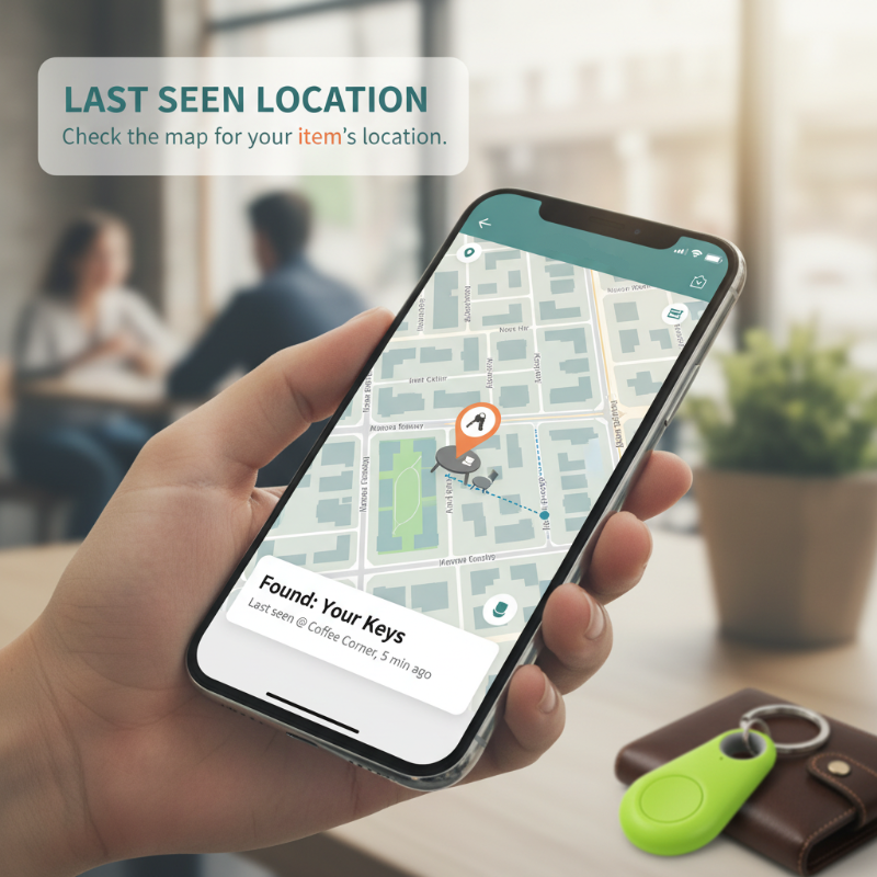 Anti-Lost Bluetooth Tracker for Keys & Pets