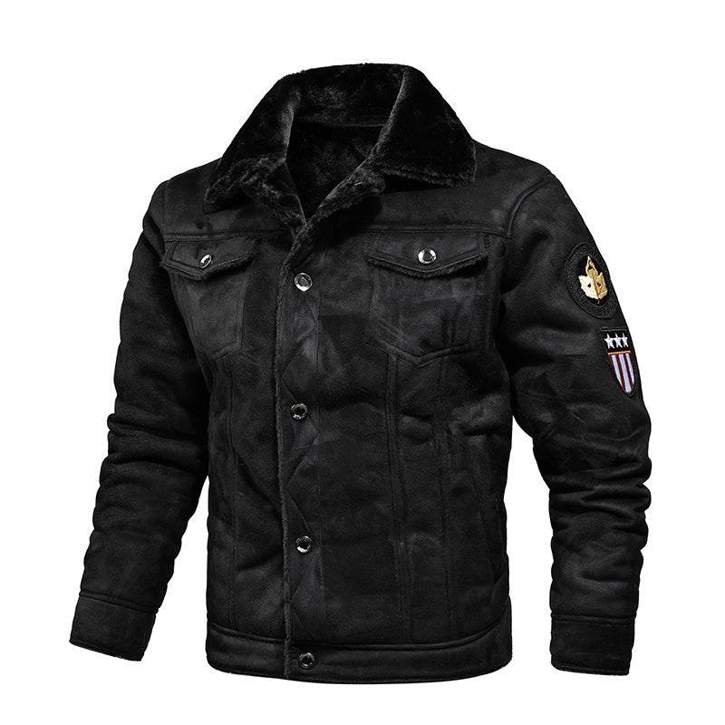 🔥Casual & Warm Men's Leather Jacket – Durable, Stylish & Comfortable! 🚛Free Shipping