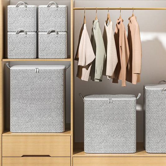 🔔NEW YEAR SALE 50% OFF🔥Extra-Large Storage Organizer Box With Lid - Versatile For Clothes, Blankets & Bedding