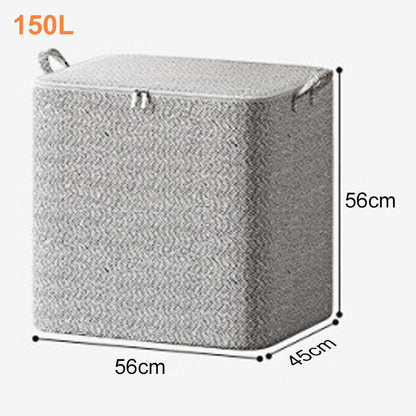 🔔NEW YEAR SALE 50% OFF🔥Extra-Large Storage Organizer Box With Lid - Versatile For Clothes, Blankets & Bedding