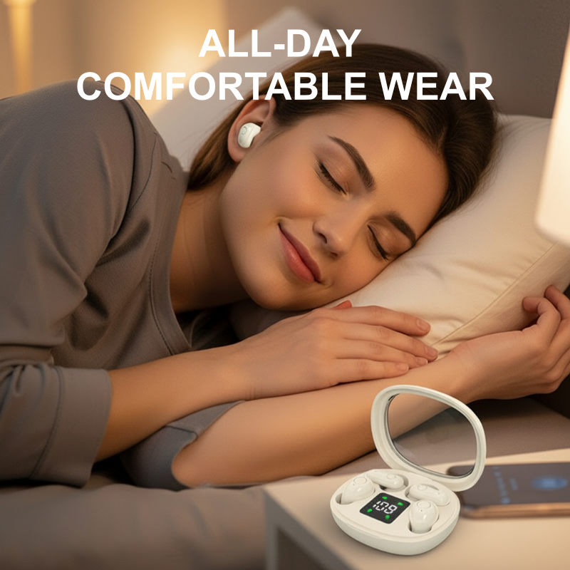 🥳2026 HOT SALE🥳💞50K+ SOLD!🎧 🔋All-Day Comfort, True Wireless Freedom. Dual Earbuds with LED Case – Grab & Go. 🚀📞