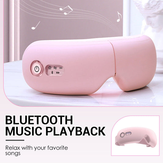 👓 50% OFF NOW ! 🎵 Smart Music Eye Massager with Heat – Soothing Vibration, Bluetooth Connectivity & Portable Design 😌