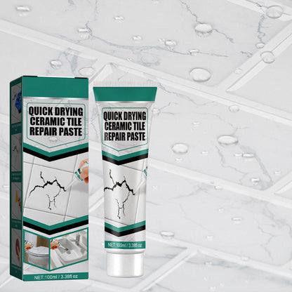 🥳2026 HOT SALE🥳💞50K+ SOLD!💧🛡️ 50% OFF! Tile Crack Repair Paste – Dries hard as iron, waterproof & mould‑proof. Invisible repair, no streaks. A handy fix for every home! 🌟🔧
