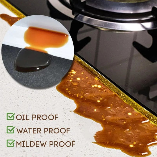 🛠️ BUY 1 GET 1 FREE! ✨ Ceramic Tile Gap Mildewproof Waterproof Self-Adhesive Caulk Strip – Easy DIY, Long-Lasting Seal for Tiles, Sinks & Tubs 🚫🦠