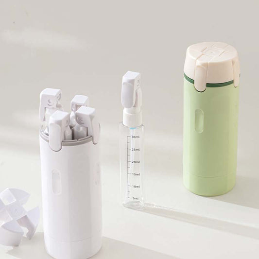 📢📢50%  OFF !! ⏰ 4-in-1 Refillable Travel Dispenser Bottles