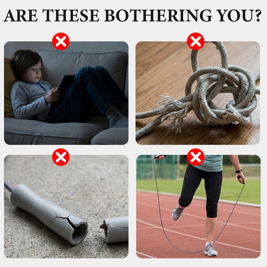 ✨LED Lighted Skipping Rope for Kids – Dynamic Light Show + Adjustable Length: Active Play Even in the Dark!