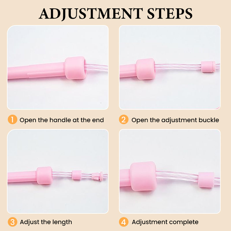 ✨LED Lighted Skipping Rope for Kids – Dynamic Light Show + Adjustable Length: Active Play Even in the Dark!