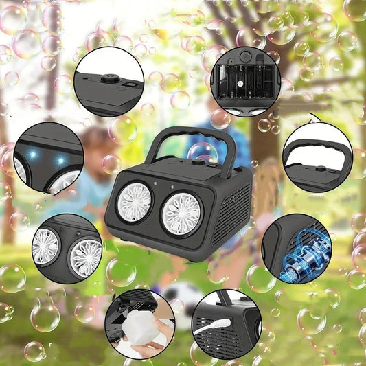 🫧Limited-time offer: 50% off 🔥Handheld multi-hole bubble machine