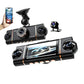 🏆50% Off!🚗4-Channel HD Dashcam with Front Interior Rear Recording🎥