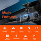 🏆50% Off!🚗4-Channel HD Dashcam with Front Interior Rear Recording🎥