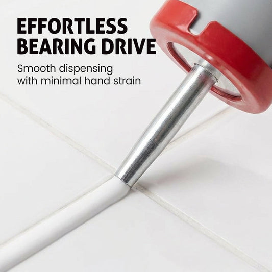 ⌛2026 Hot Sale 50% Off 🔥 Value Pack: Sealant Cartridge Gun with Rotating Cylinder + Sealant Scraper