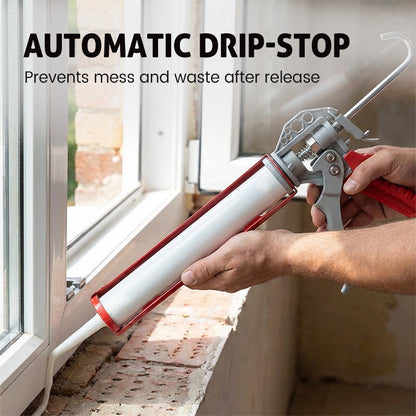 ⌛2026 Hot Sale 50% Off 🔥 Value Pack: Sealant Cartridge Gun with Rotating Cylinder + Sealant Scraper