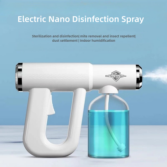 🔥2026 Hot Sale 50% OFF🔥Handheld Electric Nano Disinfection Spray with Blue Light
