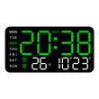 📢📢50% OFF!! ⏰Multifunctional decorative LED digital wall clock, the limitless digital clock for the modern Norwegian home