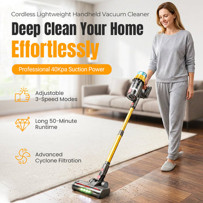 🔥Top-Rated🔥X7 High-performance 45kPa Cordless Vacuum Cleaner