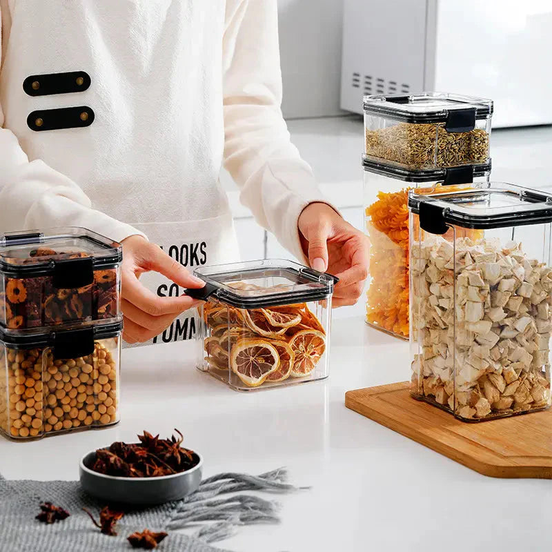 🔥LAST DAY 50% OFF🔥Air-Tight Unbreakable Kitchen Storage Jar