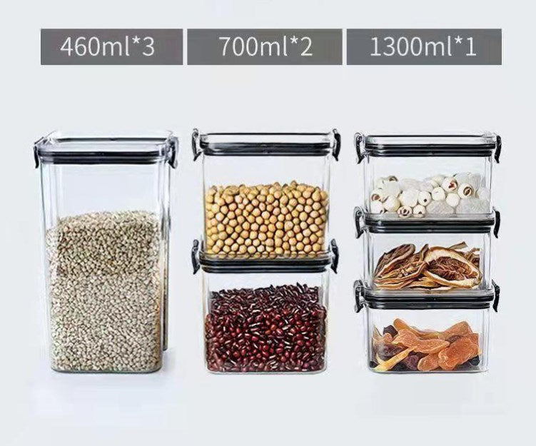 🔥LAST DAY 50% OFF🔥Air-Tight Unbreakable Kitchen Storage Jar