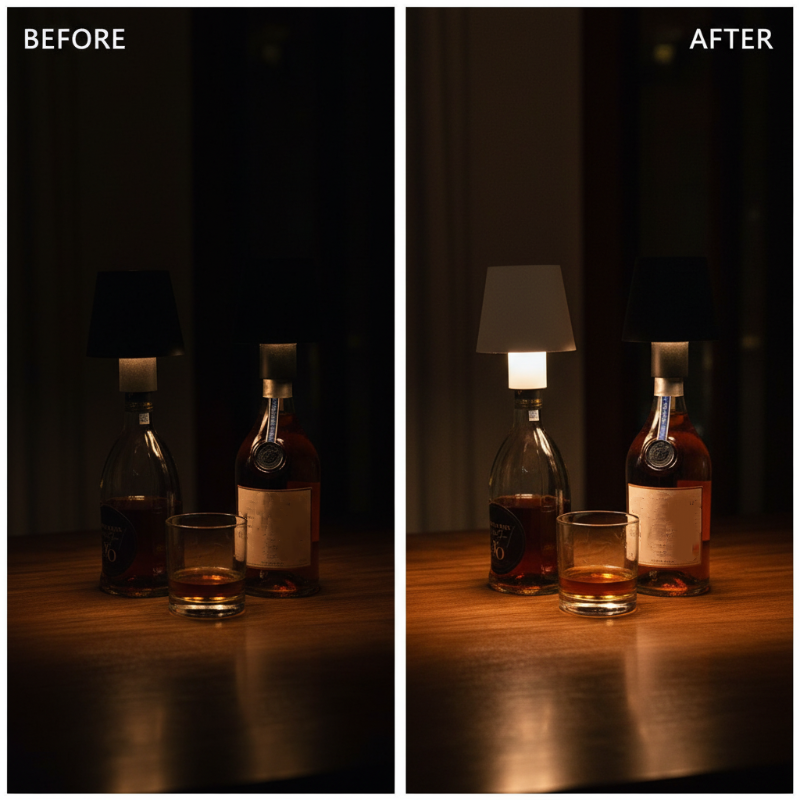 📢📢50% OFF !!!⏰Rechargeable LED Bottle Lamp