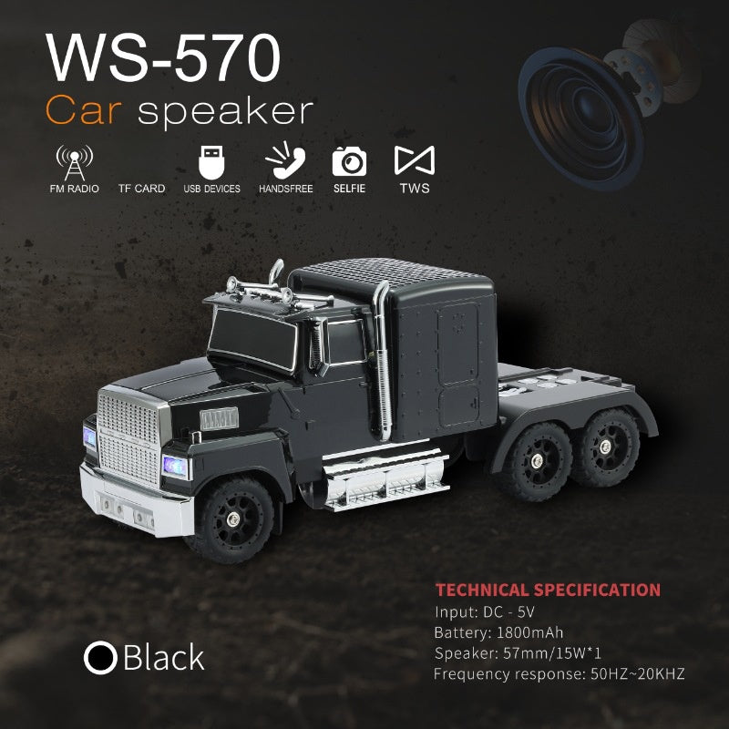 🔥2026 Hot Sale 50% OFF 🔥Truck Model Bluetooth Speaker