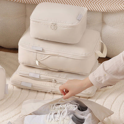 🧳 6-Piece Travel Compression Cube Set — Expandable Capacity, Wrinkle-Resistant, and Adds 40% More Space! 🧳
