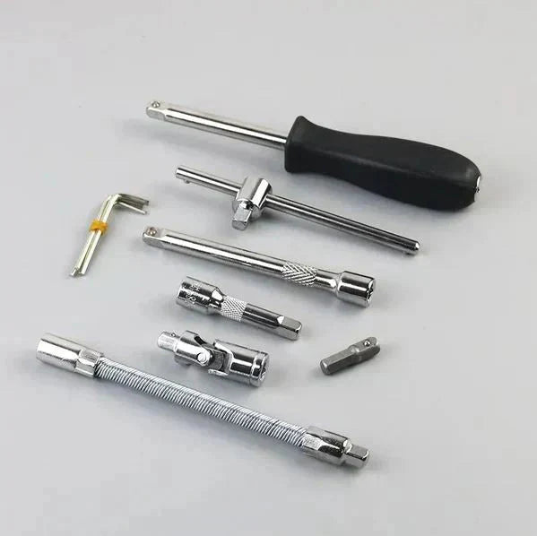 🏆 Hot sale 50% OFF✨46-Piece Socket Wrench And Bit Set