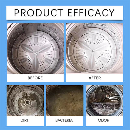 📢📢50%  OFF !! ⏰Powerful Washing Machine Cleaner Tablets - 12 Counts