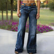 ⏰ 50% OFF NOW! 👖 Women's Retro Flare Jeans – Stretch Denim, Functional Pockets & Vintage High-Waist Fit 🌟