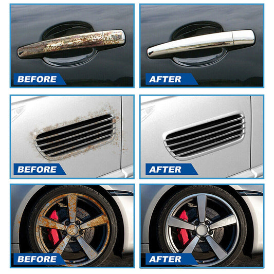 🥳2026 HOT SALE🥳💞50K+ SOLD!💥⚠️ 50% Off! Car Rust Remover Spray – Dissolves Iron & Rust Instantly! Stop corrosion, protect your paint & brakes. Safe, easy spray-on. 🔧🚗